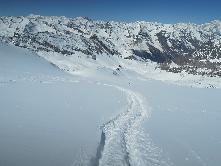 Gran paradiso, fjell, Ski klatring, Alpene