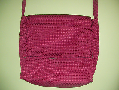 bag, handbag, red, fashion, purse