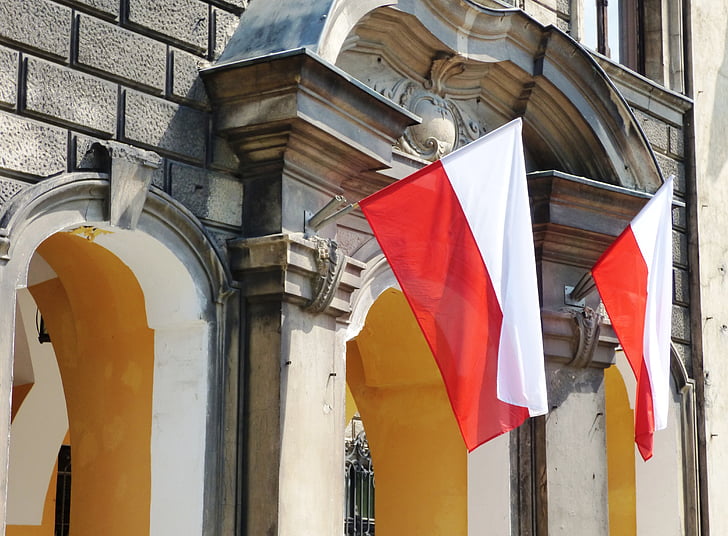 Polen, vlag, de natie, Poolse vlag, vlag van Polen, Homeland, het feest van de