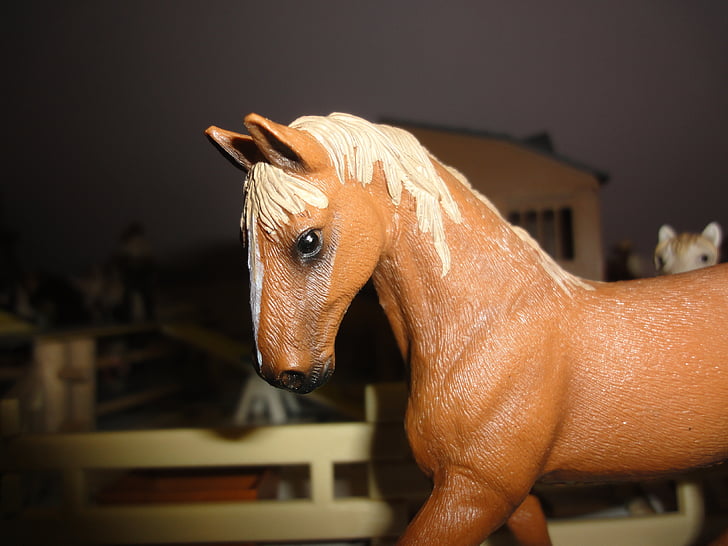 caractère, cheval, Figurine