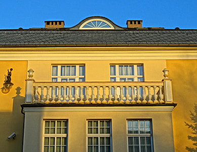 ossolinskich, Bydgoszcz, Casa, frente, edificio, histórico, arquitectura