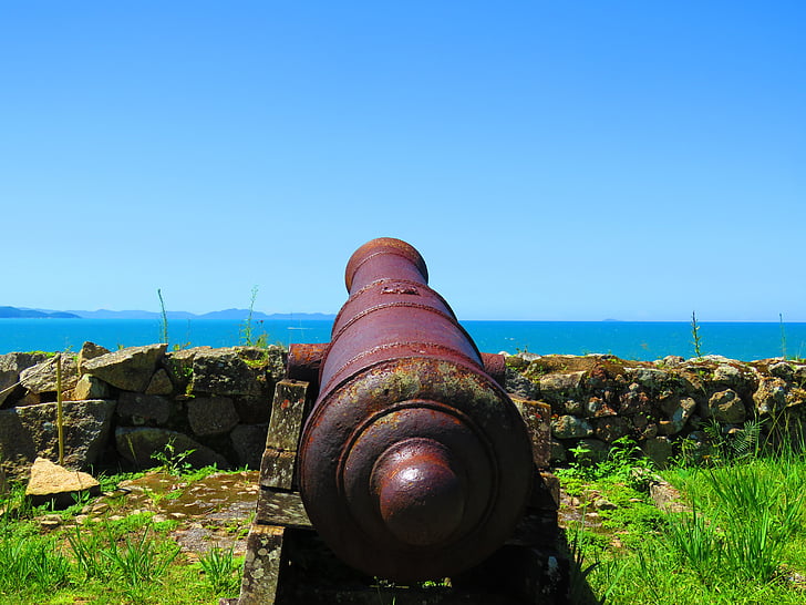 strong, cannon, nature, landscape, old cannon, fortress
