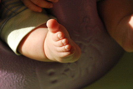 baby, baby foot, infant, girl, foot, kid, child