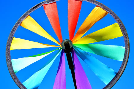 color, Color, viento, rueda, vuelta, colorido, colorido