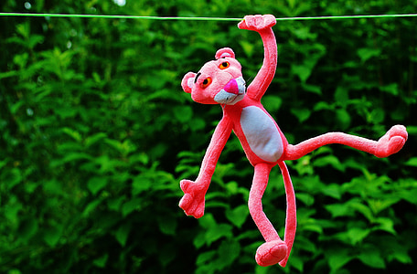 hang out, soft toy, the pink panther, toys, fun, funny, play