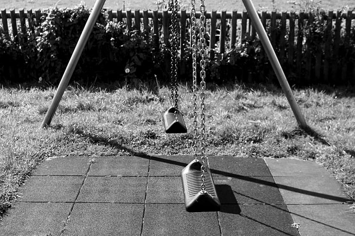 swing, playground, game device, children's playground, outdoor, chain, rest