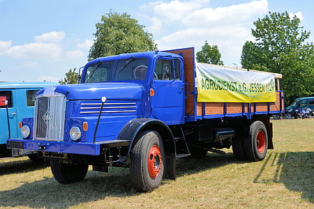 φορτηγό, ιστορικά, Oldtimer, IFA-h6-h6z, IFA, DDR, διαιρεμένη Γερμανία
