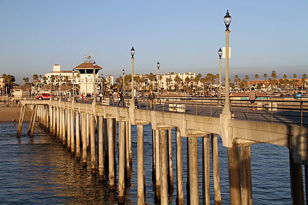 california, dock, pier, coast, pacific, usa