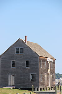 Нова Англия, къща, архитектура, Домашно огнище, САЩ, Американски, история