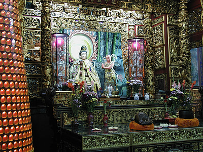 Świątynia, Sanktuarium, Buddyjski, Azja, kult, Indochiny, Buddyzm