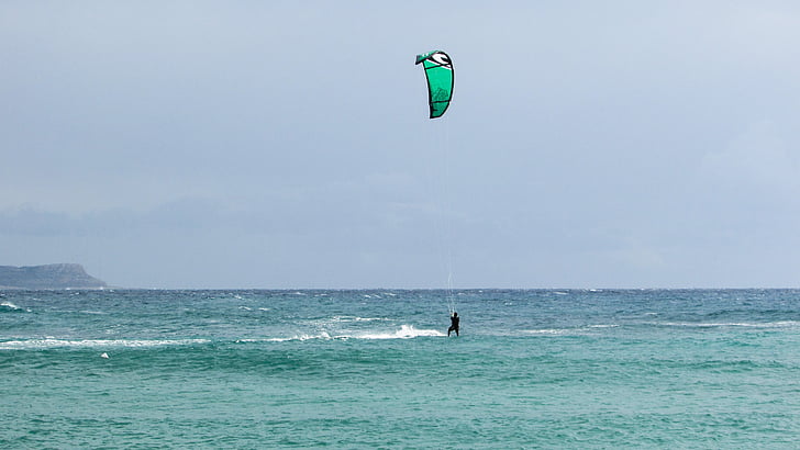 Chypre, Ayia napa, Makronissos beach, kite-surf