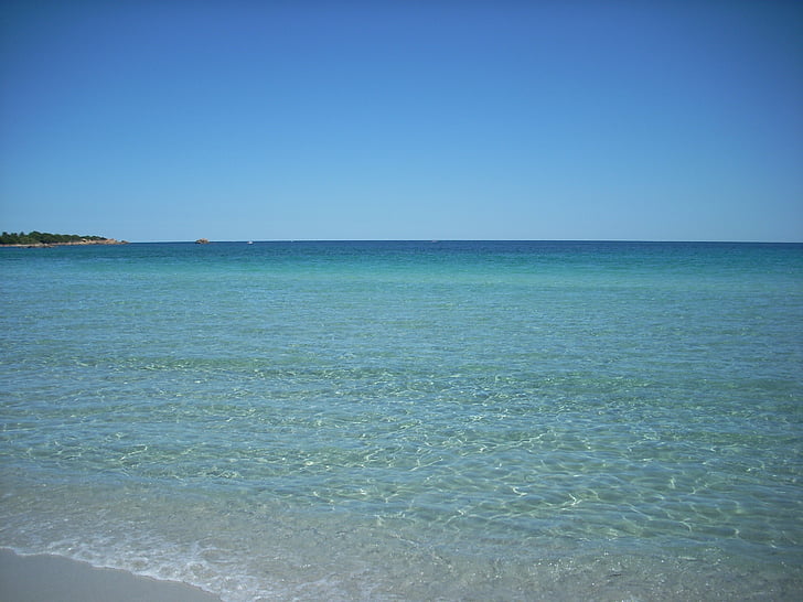 Sardinie, Já?, voda, léto, Příroda, krajina, Costa
