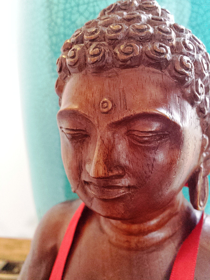 Buddha, rohani, ketenangan, perdamaian, dekorasi, patung, relaksasi