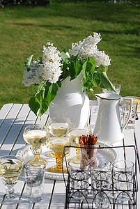 το καλοκαίρι, λευκό κρασί, Σκανδιναβία