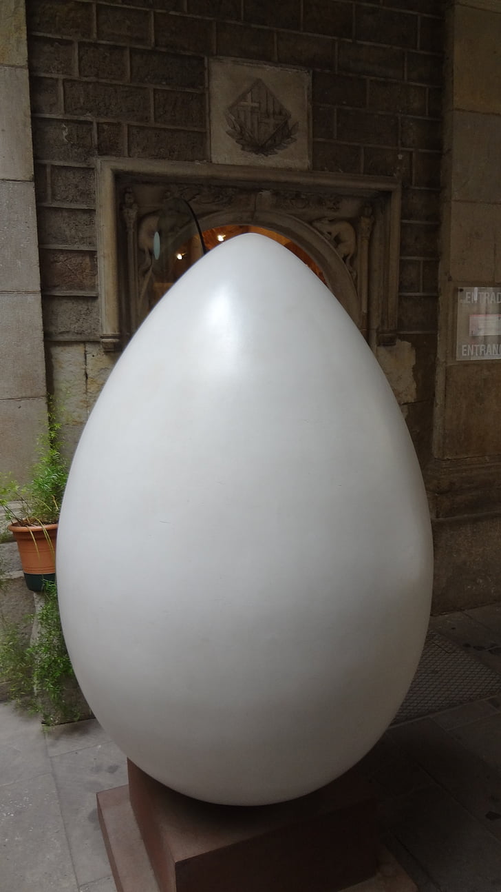 vajíčko, Giant, Barcelona, Španělsko