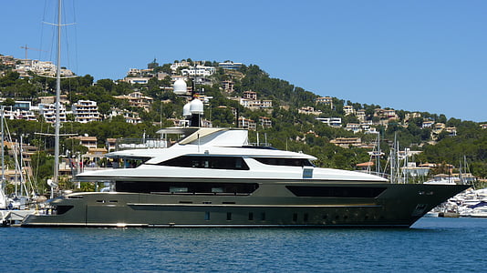 Boot, Yacht, Luxus, Motoryacht, Schiff, Wasser, Urlaub