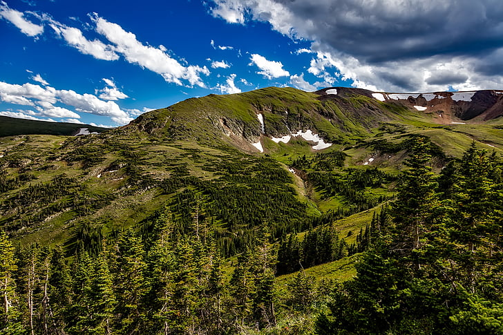 Колорадо, Скалистые горы, Национальный парк, пейзаж, живописные, Природа, на открытом воздухе