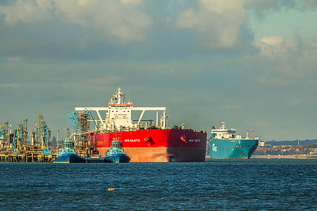 prieplaukos, uosto, Anglijoje, laivas, krovinių pervežimas, transportas, jūra