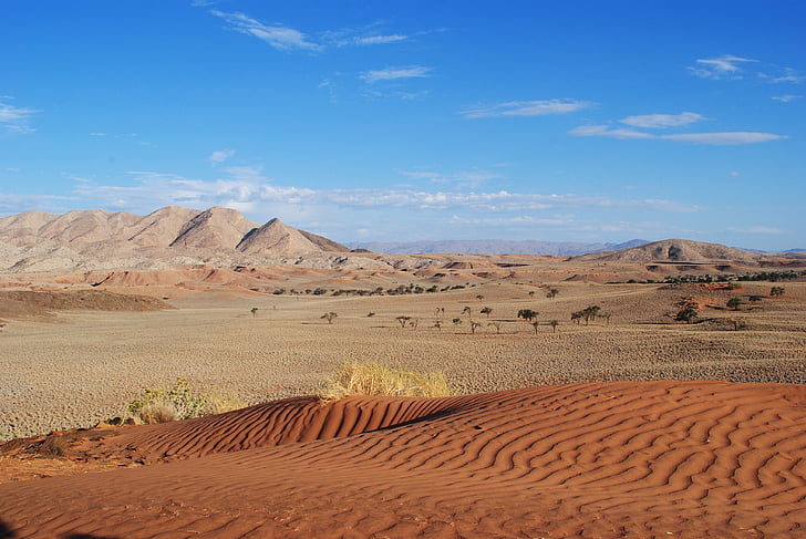 Namibija, Afrika, dykuma, Kopa, smėlio, žemė, kraštovaizdžio