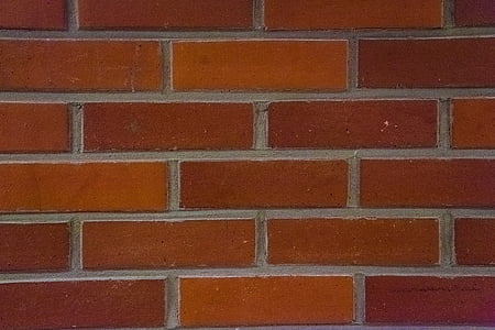 murstensvæg, mursten, rød, mønster, byggeri, Luk, væg