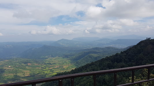 Kaunis, mäed, aastal, Chiang mai