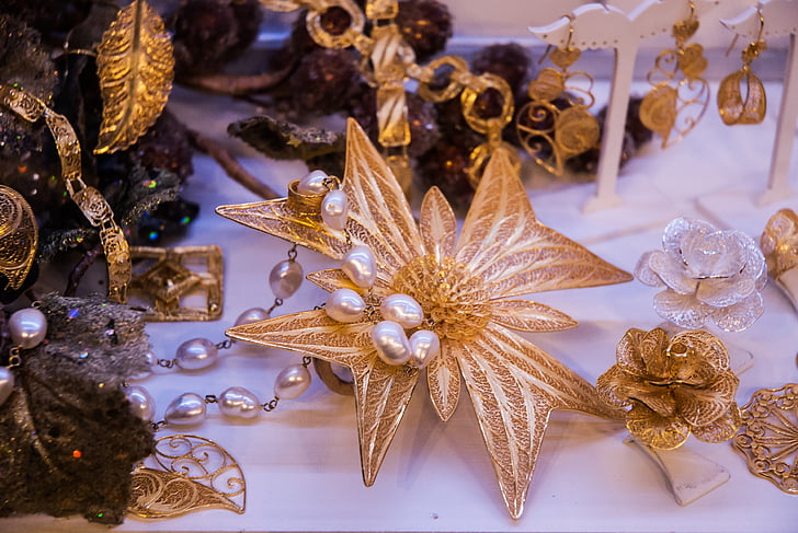 perhiasan, kerawang, emas, ourindústria 2016, Cross malta