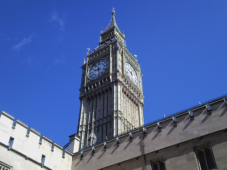 ben gran, rellotge, Londres, Torre, Anglaterra, britànic, Westminster