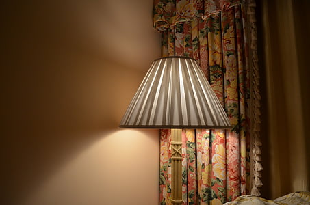 lamp, light, cozy, room, house, bedroom, electric Lamp