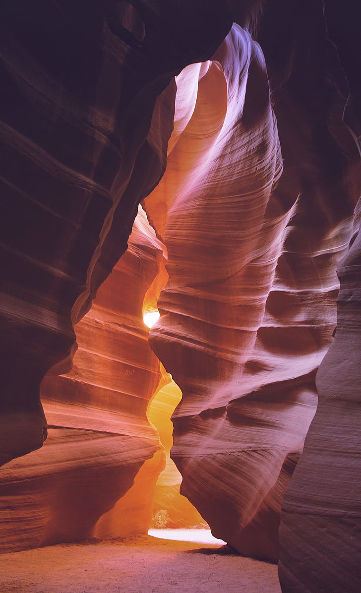 antilopa canyon, Canyon, poletni, erozija, geologija, krajine, svetlobe
