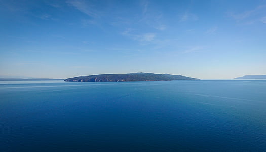 ada, Cres, gökyüzü, Hırvatistan, mavi, Deniz, Avrupa