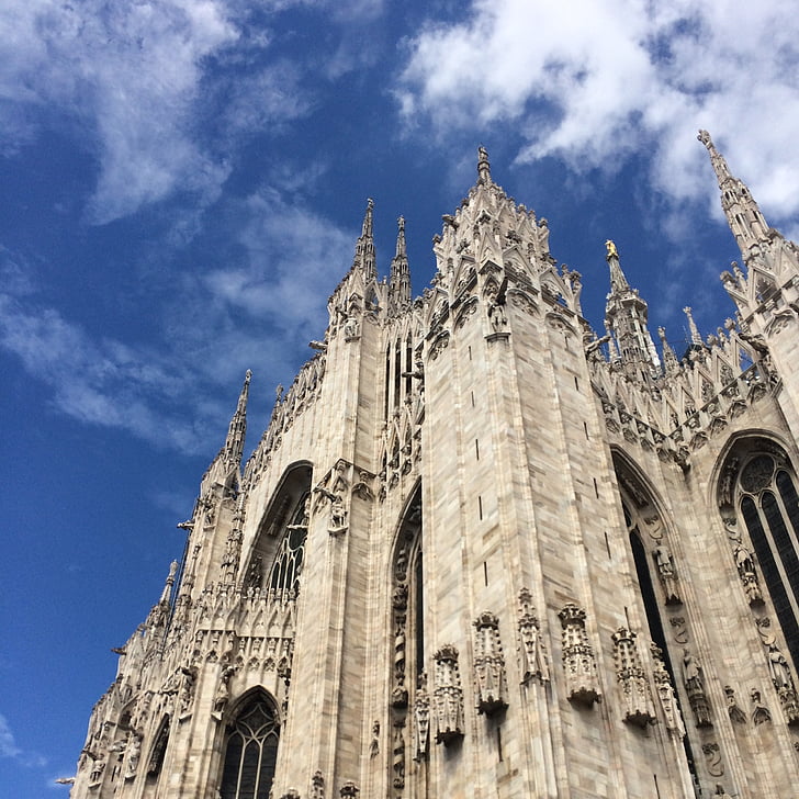 church, italian, sky, blue, italy, europe, travel