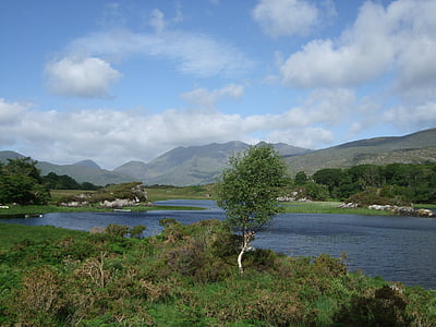 nacionalinis parkas, Kilarnis, Airių, kraštovaizdžio, turizmo, kalnų, peizažas