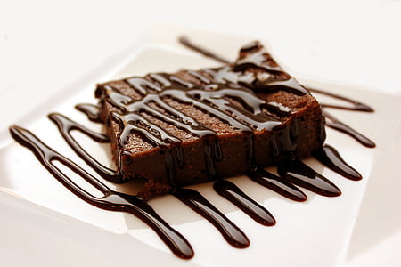 brownie, dessert, cake, sweet, delicious, brown, snack