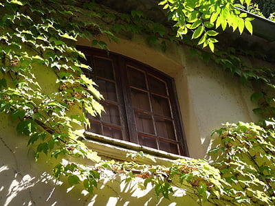 finestra, Persianes, arquitectura, edifici, exterior, Marc, finestra de la casa