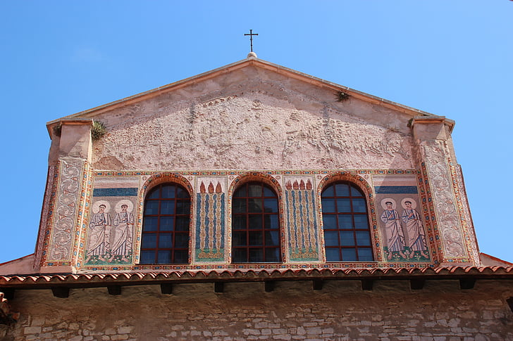 Nhà thờ, St euphemia, Venice, kiến trúc Baroque, xây dựng, Rovinj, Croatia