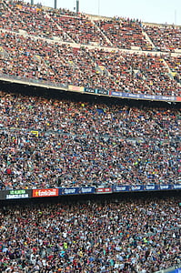 f.c. Barcelona, Fira, audiència, futbol, Partit, persones, ventiladors