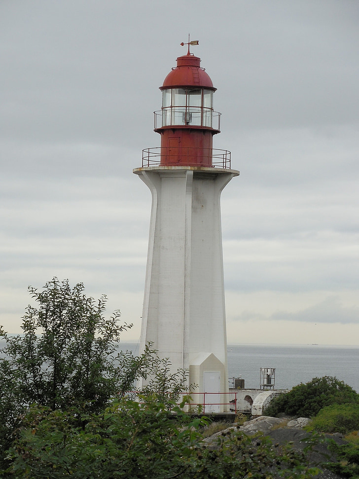 lys hus, Canada, Beacon, Lighthouse, Californien, Pigeon point, havet