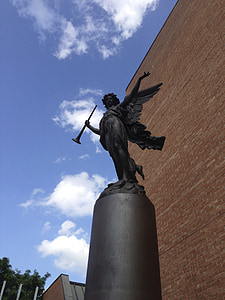 statue de, Ottawa, Canada, Metal