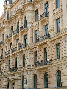 Letônia, Riga, Art nouveau, edifício