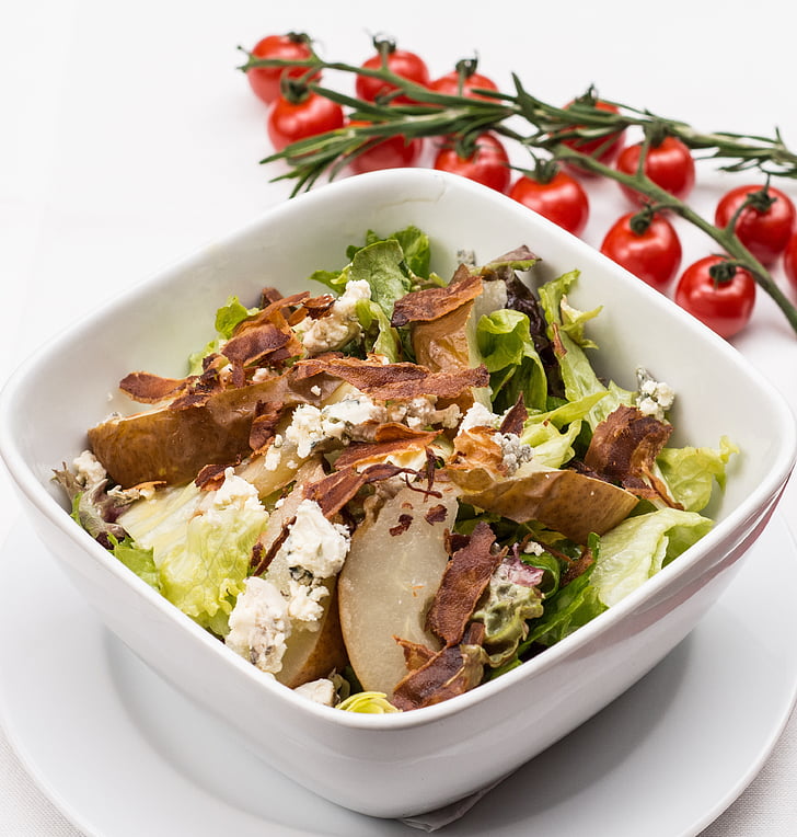 Salade italienne, salade de poulet, légumes, salade, poulet, Italien, alimentaire