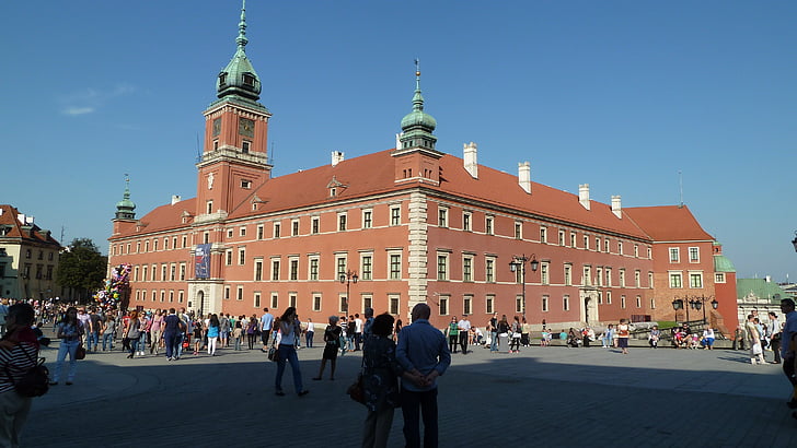 Varšava, schlossplatzfest, Kraljevi grad