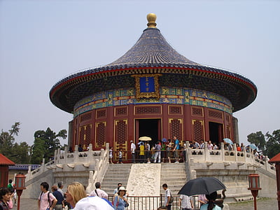 neba, Čína, Peking, chrám