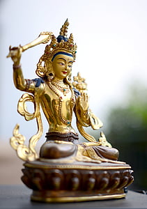 posąg, Nepal, Buddyzm, Sanktuarium