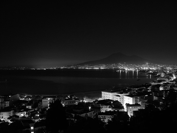 Castellammare di stabia, Vesuvius, Napolin lahdelle