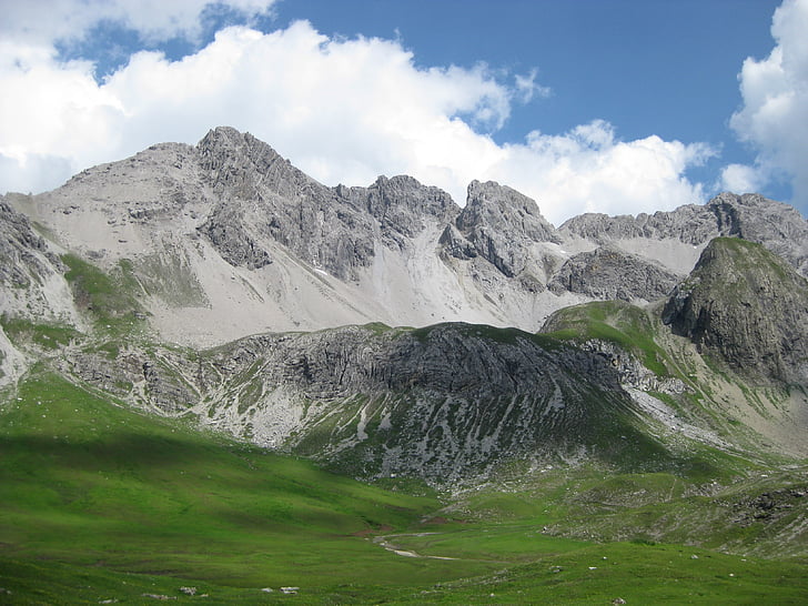 Alpen, Oostenrijk, natuur, zomer, landschap, Europa, groen