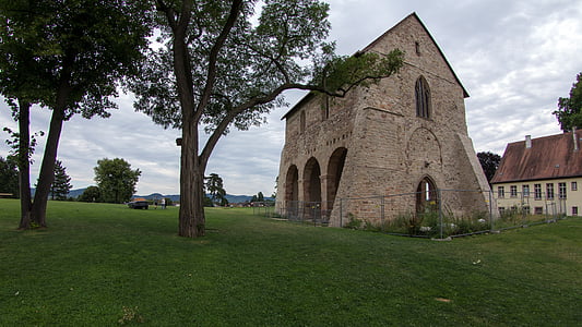 lorsch, monastery, building
