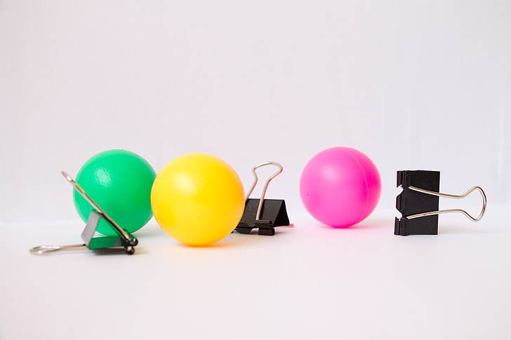 boules de couleur, Ball, créative, coloré, décoration, jaune, lumière