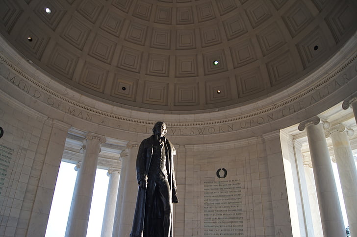 Jefferson, Monumento a Jefferson, Washington dc, Stati Uniti d'America