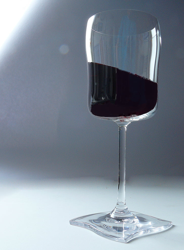 vin, verre, verre à vin, lunettes, boisson, claire, transparent