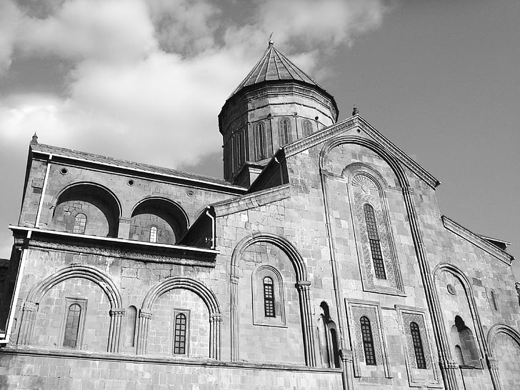 Tbilisi, Georgien, kyrkan, ortodoxa, arkitektur, östra Europa